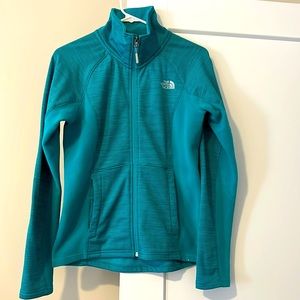 The North Face teal fleece size small worn minimally